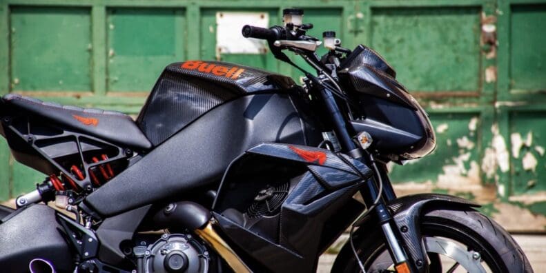 Buell's 1190SX. Media sourced from Buell.