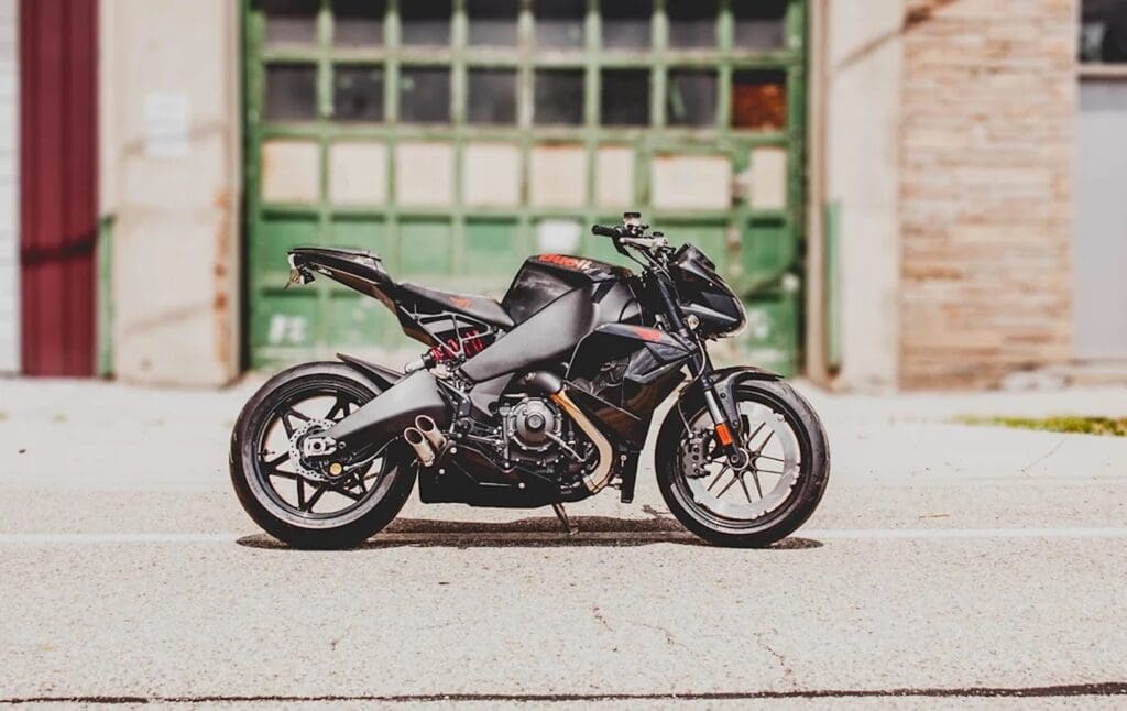 Buell's 1190SX. Media sourced from Buell.