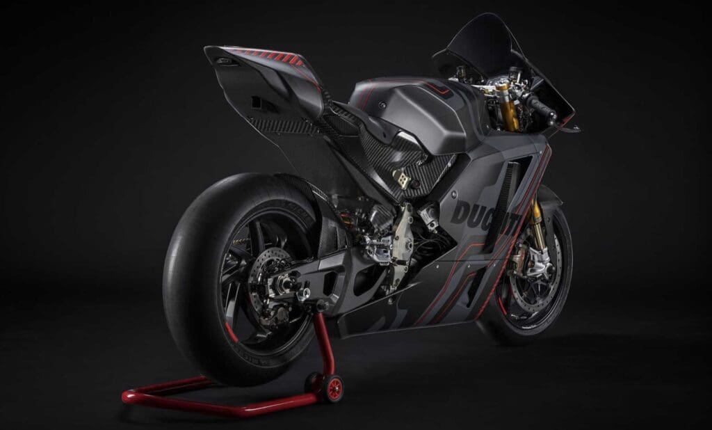 Ducati's V21L prototype, which has begun production! Media sourced from RideApart.