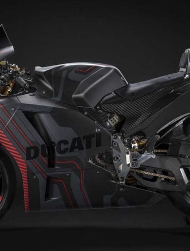 Ducati's V21L prototype, which has begun production! Media sourced from RideApart.