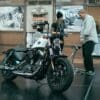 A Harley bike. Media sourced from Harley-Davidson.