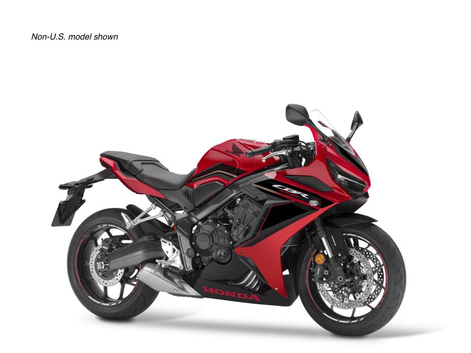 Honda's 2023 CBR650R. Media sourced from Honda.