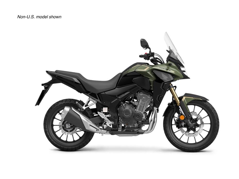 Honda's 2023 CB500X. Media sourced from Honda.