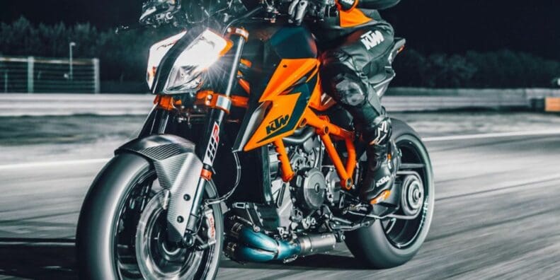 A view of KTM's iconic Duke range. Media sourced from KTM.