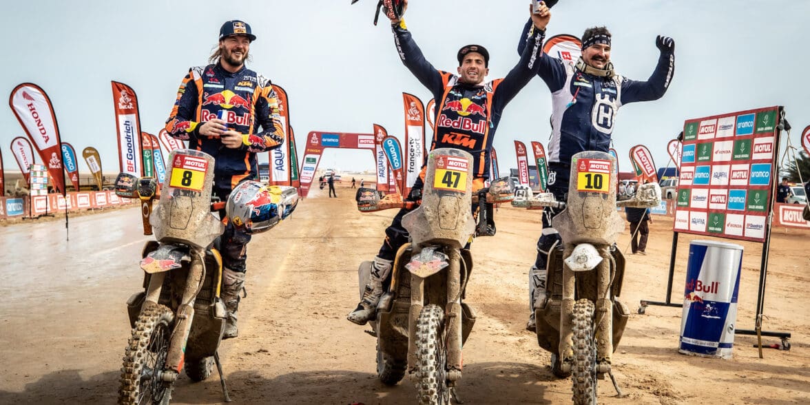 The 2023 Dakar results - and KTM snatches the title! Media sourced from KTM.