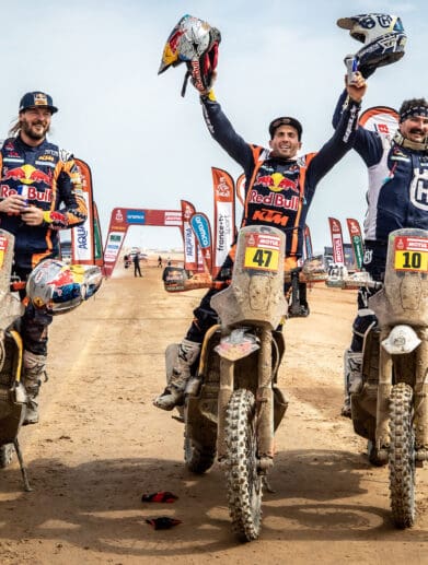The 2023 Dakar results - and KTM snatches the title! Media sourced from KTM.
