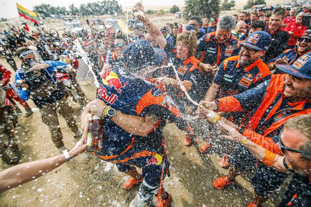 The 2023 Dakar results - and KTM snatches the title!  Media sourced from KTM. 