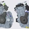 A view of the registration designs for KTM's larger-capacity engine. Media sourced from CycleWorld.