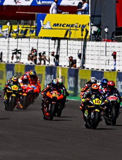 Dorna's faithful racers, tackling the circuit mid-season. Media sourced from MotoGP.