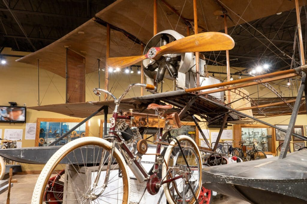 A view of the Iowa National Motorcycle Museum. Media sourced from the National Motorcycle Museum's website.