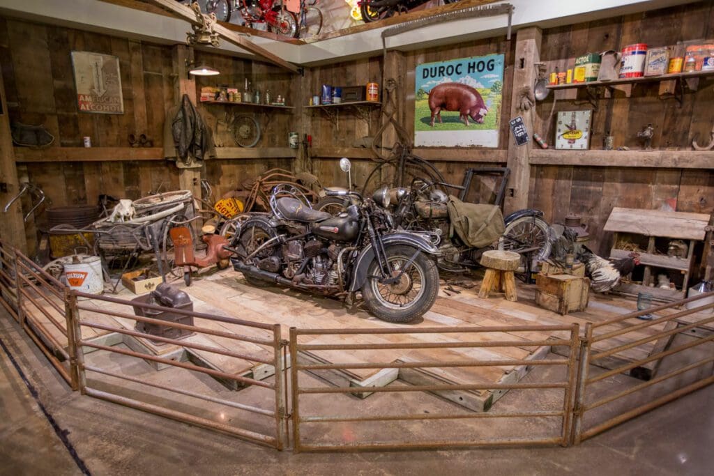A view of the Iowa National Motorcycle Museum. Media sourced from the National Motorcycle Museum's website. 