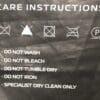 Care instructions for the Oxford Beckley Ladies Jacket