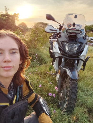 Round-the-world tripper, Bridget McCutchen, gunning to be the youngest to circumnavigate our earth on a bike. Media sourced from CNN.