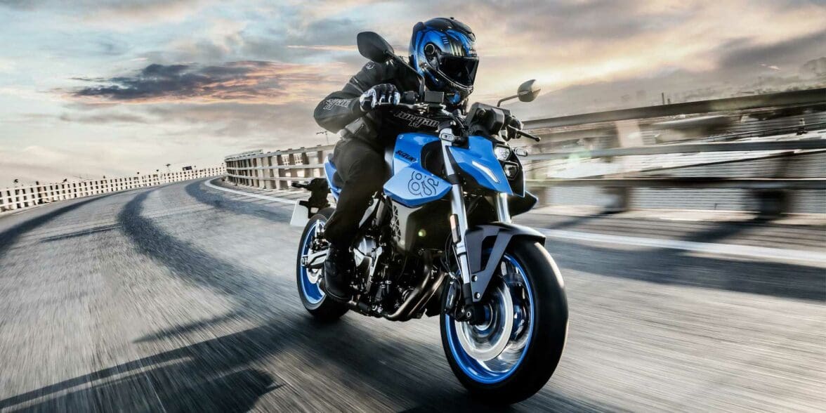 Suzuki's new GSX-8S. Media sourced from Suzuki.