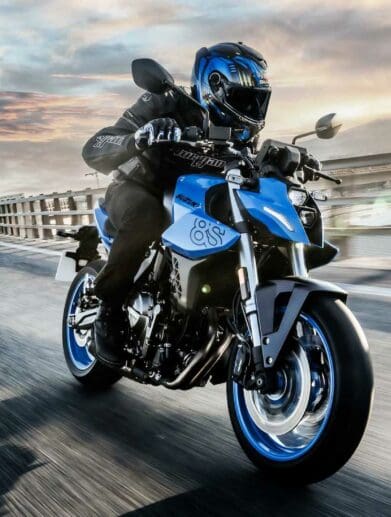 Suzuki's new GSX-8S. Media sourced from Suzuki.
