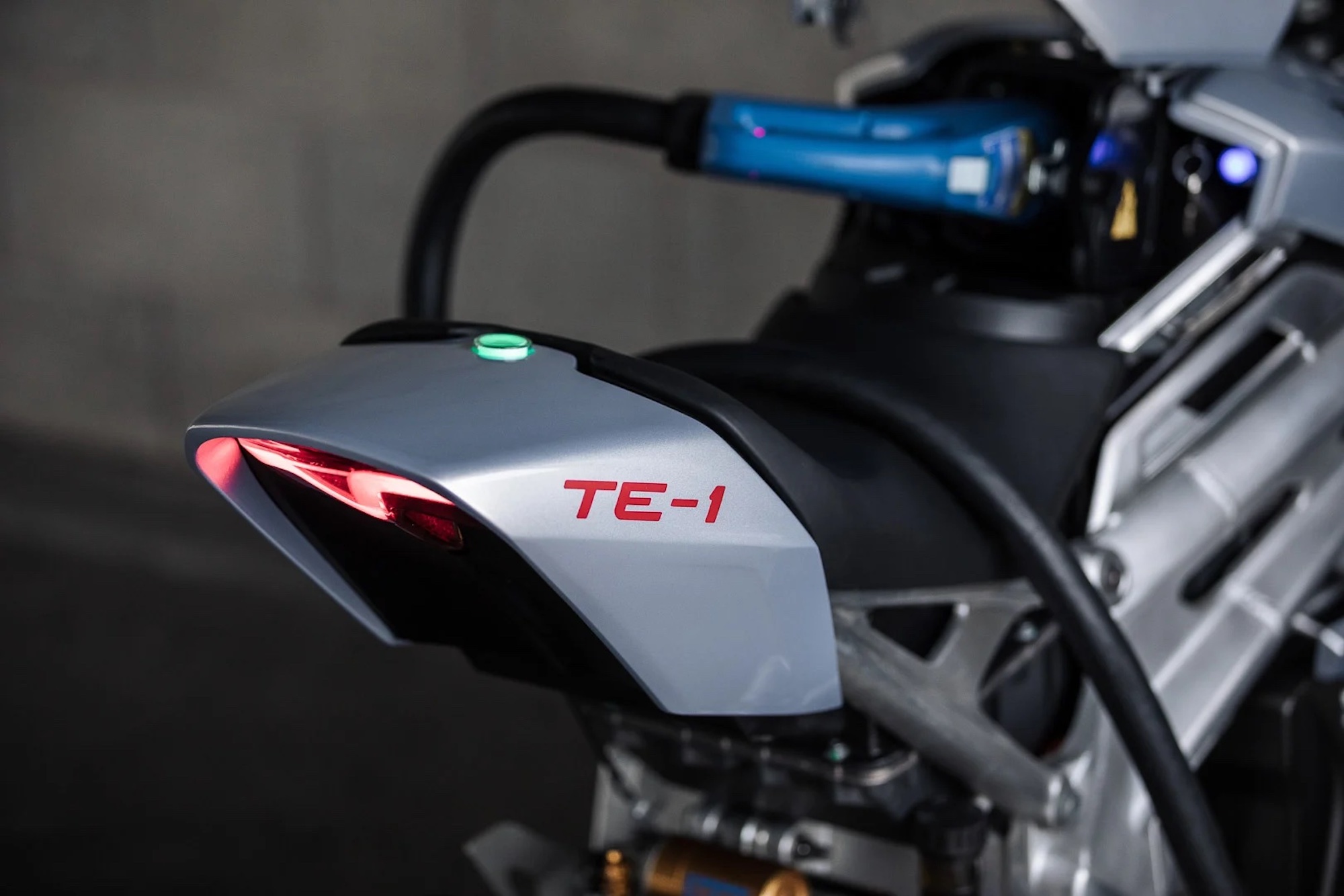 Triumph's TE-1 electric prototype, which is being used as a foundation for future electric Triumph models. Media sourced from Triumph's relevant press release.