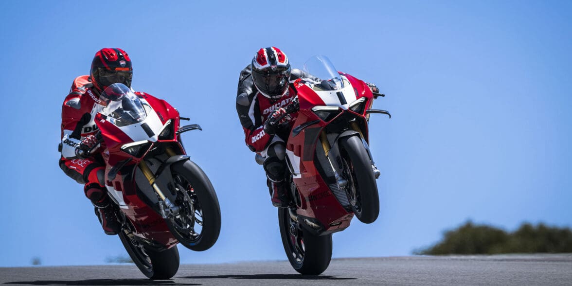 Ducati's Panigale V4 R. Media sourced from Ducati.