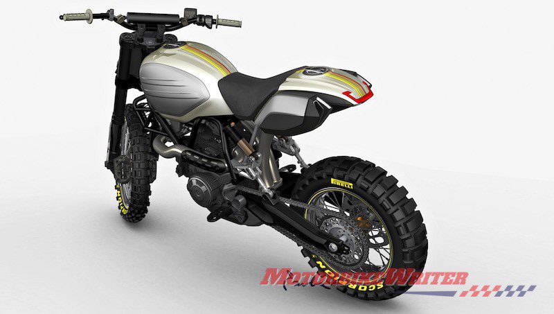 Ducati Scrambler Desert Sled Concept desert racer