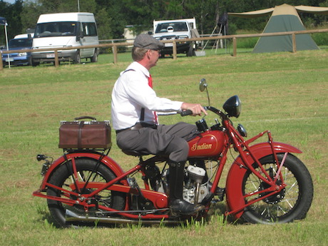 All Indian motorcycle rally