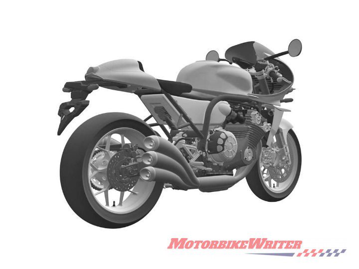 Honda CBX six-cylinder