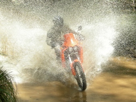 Water crossings flooded