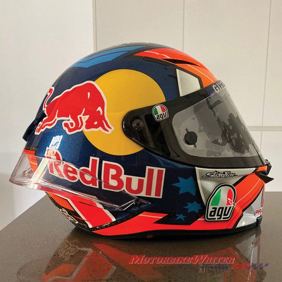 Jack Miller's MotoGP helmet