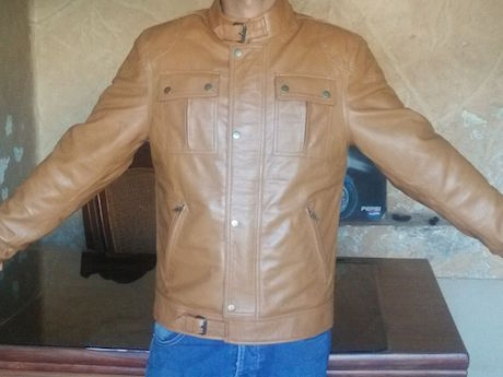 Pakistani leather motorcycle jacket