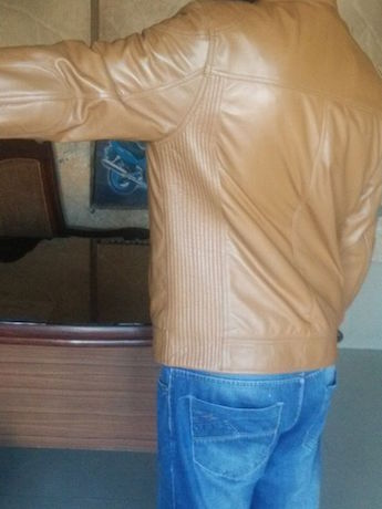 Pakistani leather motorcycle jacket