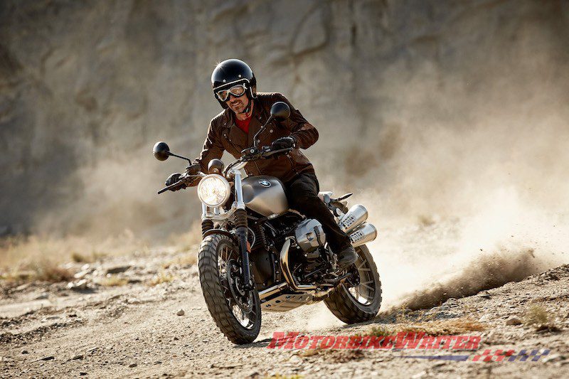 BMW R nineT Scrambler probe