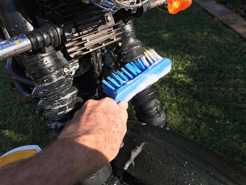 Best implement for washing your bike