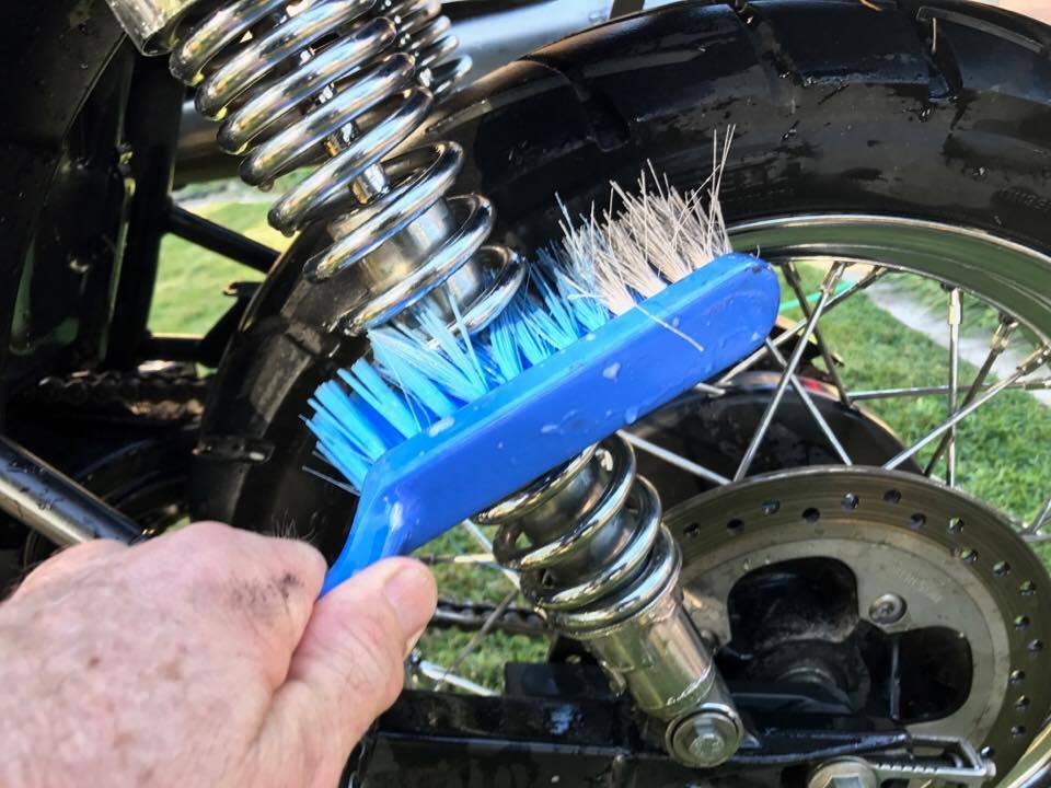 Best implement for washing your bike