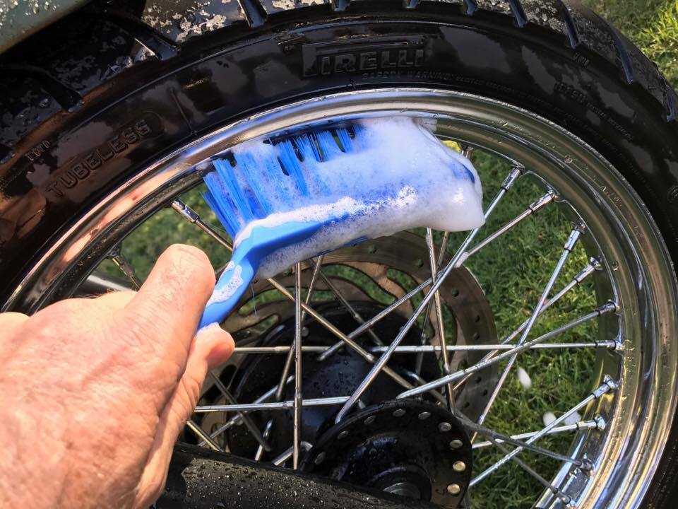 Best implement for washing your bike