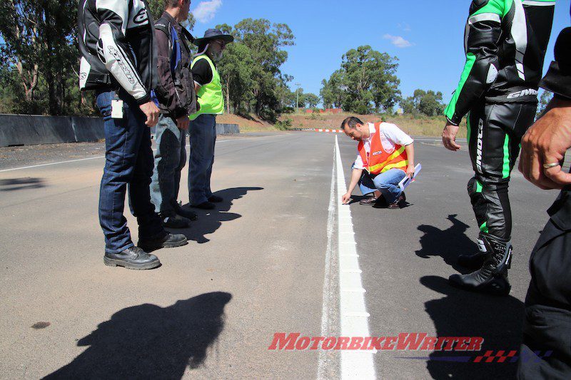 ATLM motorcycle bumps Safe System Solutions