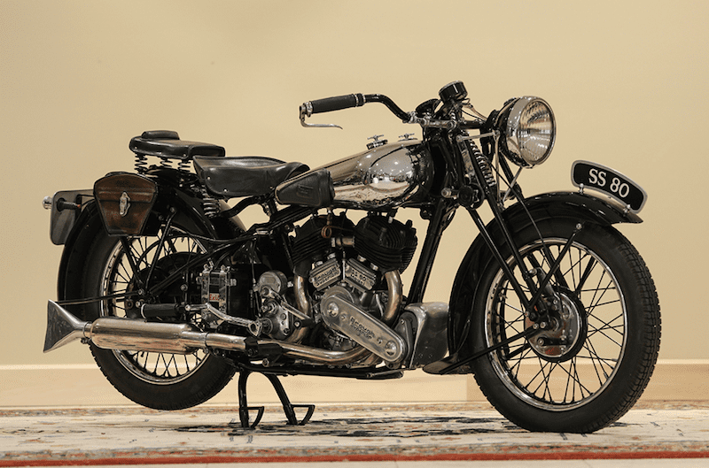 1939 Brough Superior SS80 vintage