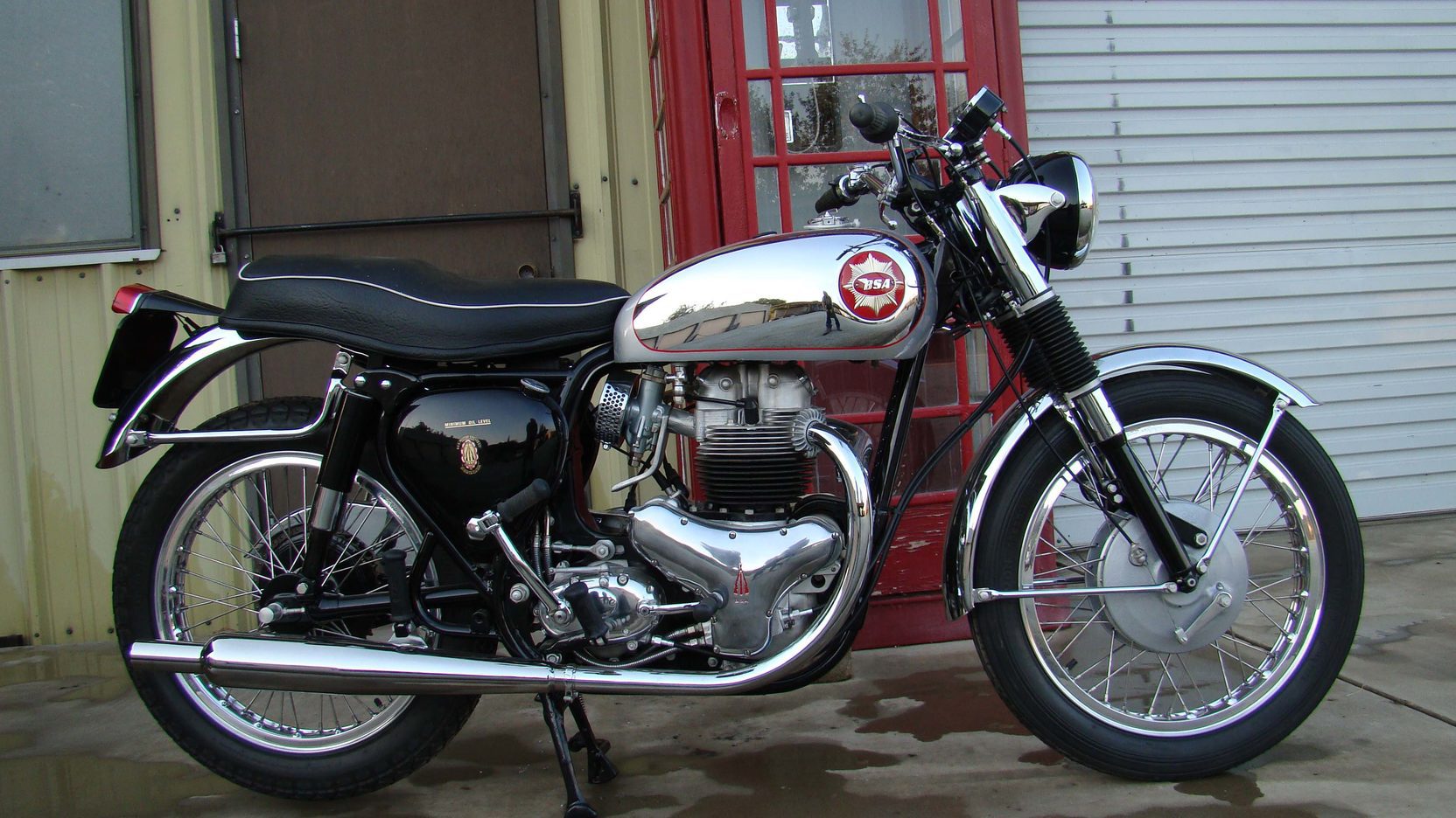 1963 BSA Rocket Gold Star Side View