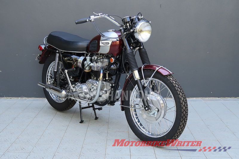 1970 Triumph T120R Triumph Bonnevilles