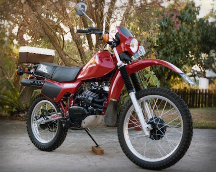 Mark Taylor's 1982 XL250R passion