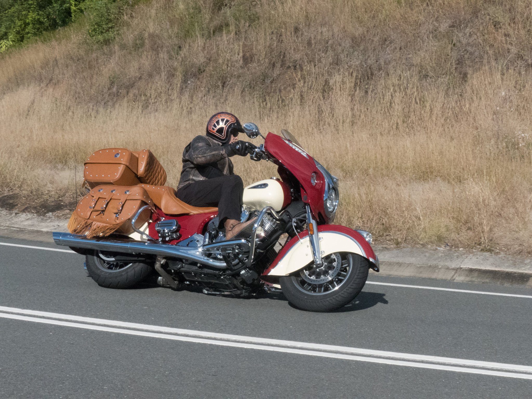 Indian Roadmaster Classic on the Oxley highway wiring issue