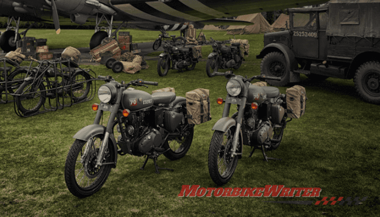 Royal Enfield Classic 500 Pegasus Edition military