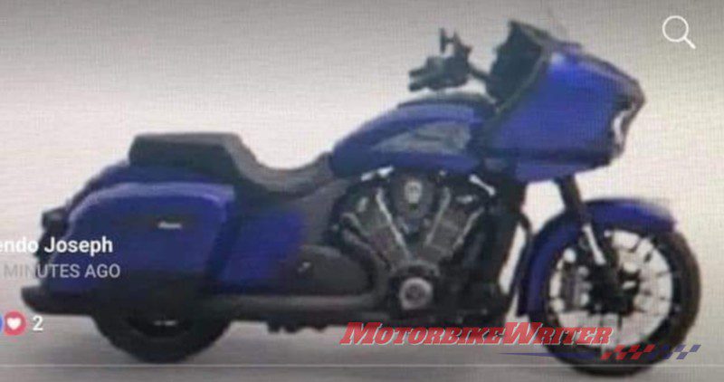 2020 Indian Raptor Apollo VVT