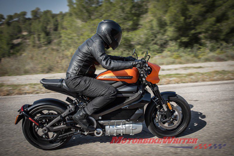 Harley electric LiveWire matt