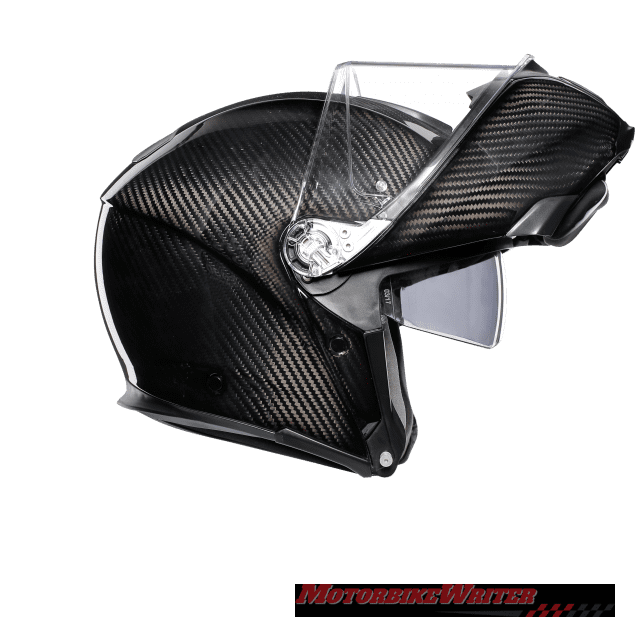 AGV Sportmodular carbon modular helmet open