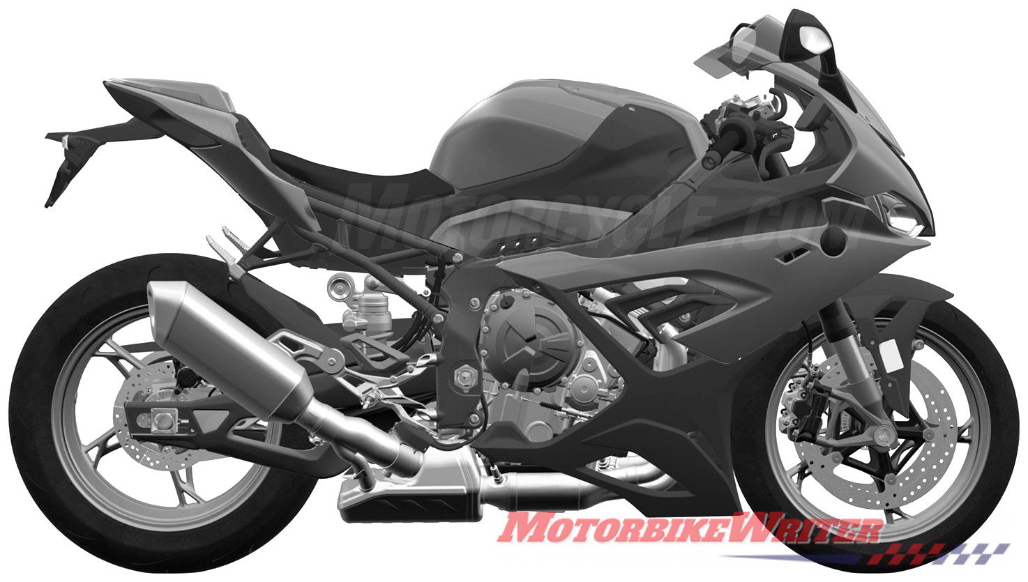 2019 BMW S 1000 RR Smaller exhaust for BMW S 1000 RR