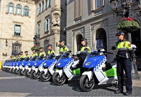 BMW scooter for police