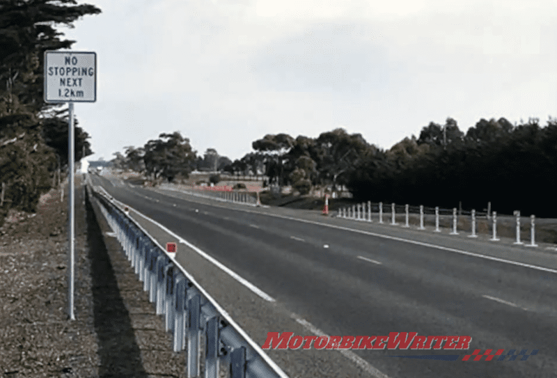Bad Roads Rally roadworks potholes Victoria wire rope barriers