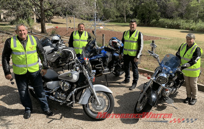 Blood Bikes Australia volunteers pandemic coronavirus covid-19