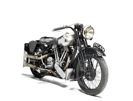 The Olympia Motorcycle Show,1937 Brough Superior 990cc SS100, sold for £208,700 at Bonhams auction - steve mcqueen