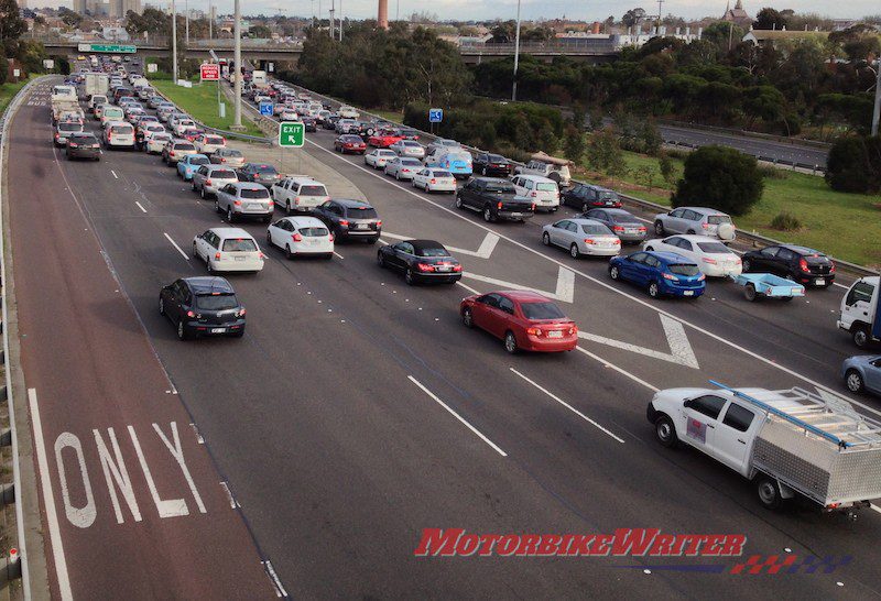 melbourne bus lanes road hazard