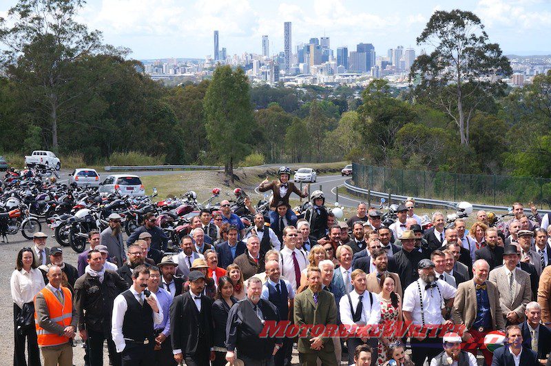 Distinguished Gentleman's Ride Brisbane Jeff Gough fundraising