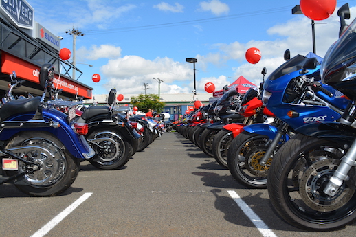 Motorcycle dealer showroom deal